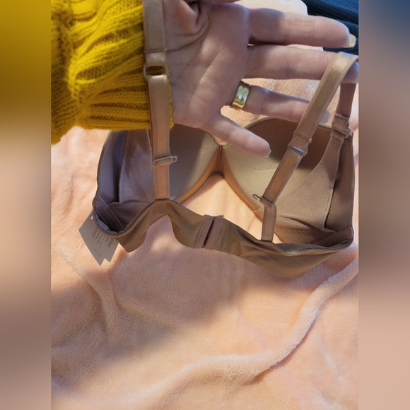 NWT WOMEN'S nursing bra mauve color size 34 D. Quick release - Picture 5 of 7